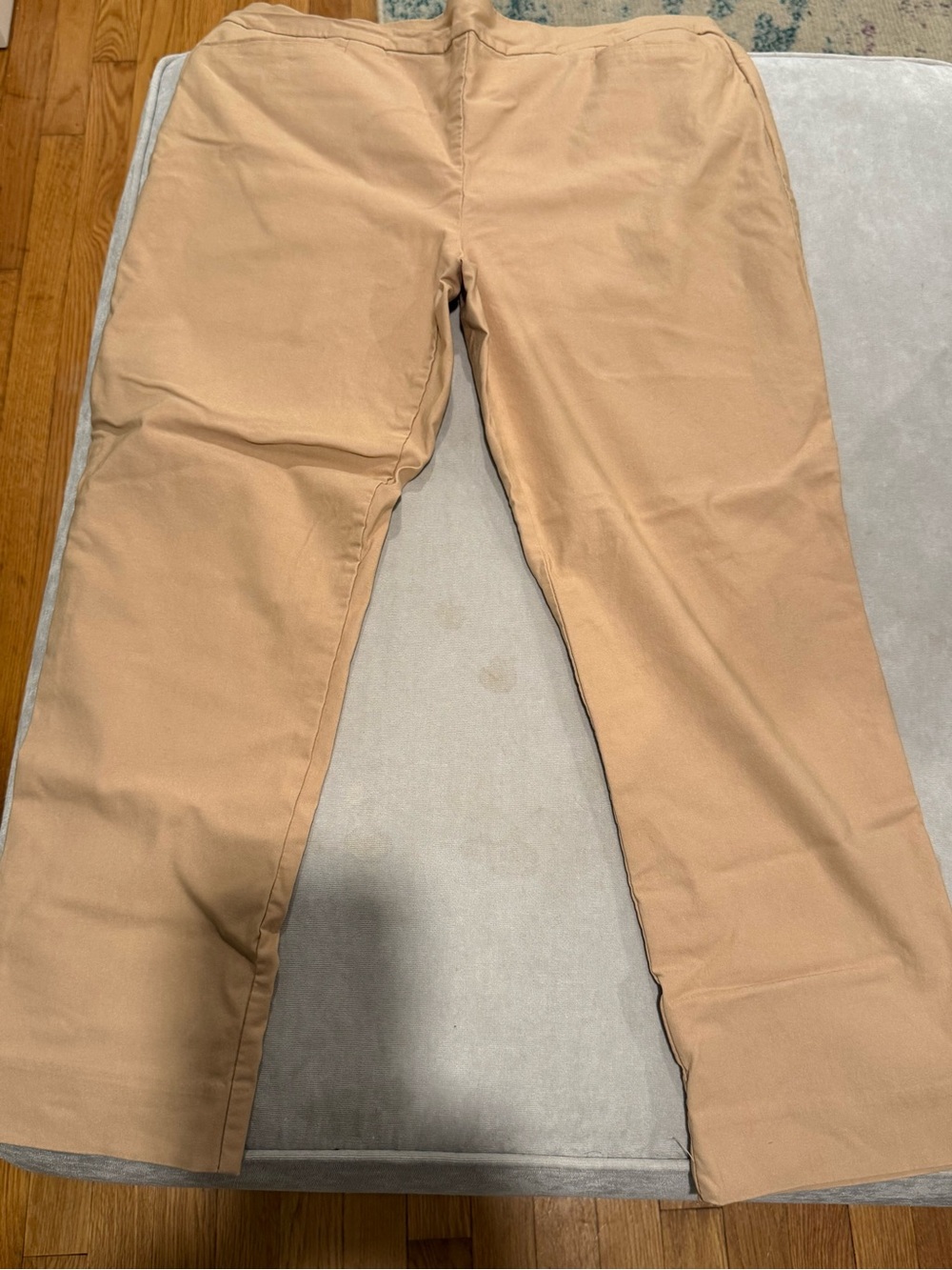 Chico's Beige/Tan Straight-Leg Pants